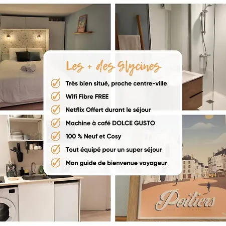 Apartment Les Glycines, T2 Near Downtown